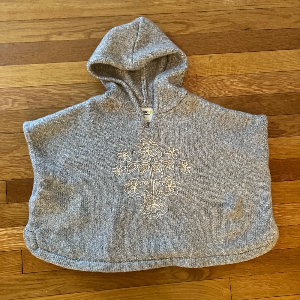 Girls Hooded Cape - Size: 4T